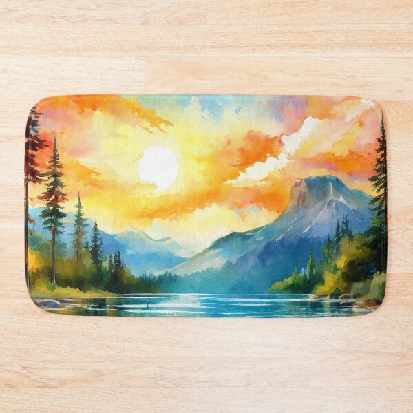 Item preview, Olympia National Park at Sunset designed and sold by MystAvalon.