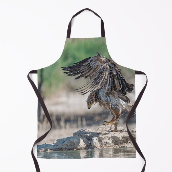 Item preview, Tawny Eagle Rising — Etosha Waterhole designed and sold by DavideAntoniani.