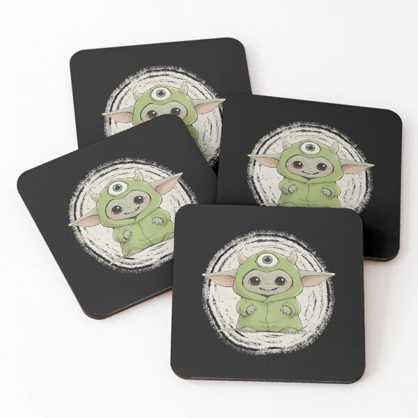 Item preview, BABY YODA DRESSED AS MIKE WAZOWSKI designed and sold by LIS AND MELIVERSO.