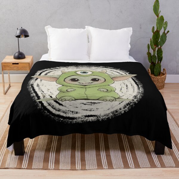 Item preview, BABY YODA DRESSED AS MIKE WAZOWSKI designed and sold by LIS AND MELIVERSO.