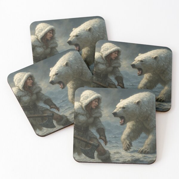 Item preview, Fierce Encounter in the Arctic designed and sold by Tim Dusenberry.