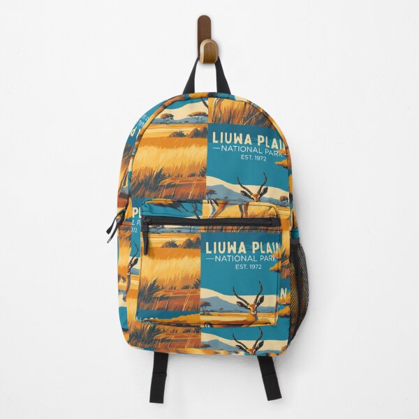 Item preview, Liuwa Plain National Park, Zambia, Vintage Art Travel Landscape designed and sold by MaateoDesign.