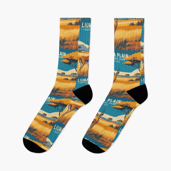 Item preview, Liuwa Plain National Park, Zambia, Vintage Art Travel Landscape designed and sold by MaateoDesign.
