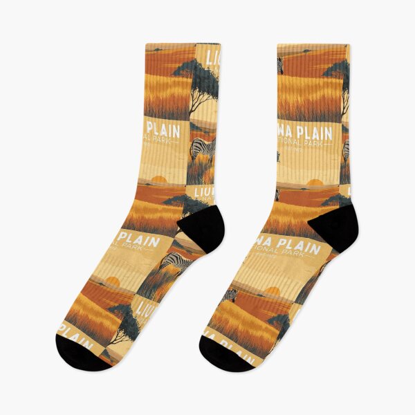 Item preview, Liuwa Plain National Park in Zambia, Vintage Art Travel Landscape designed and sold by MaateoDesign.