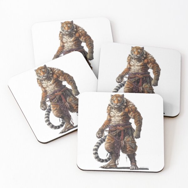 Item preview, Tiger Warrior – Spirit of the Eastern Jungle designed and sold by AlexLineArt.