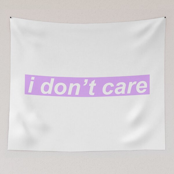 Item preview, I don't care designed and sold by HotspotDesigns.