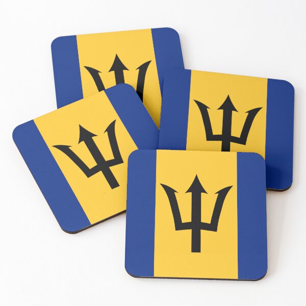 Item preview, Barbados Flag designed and sold by ckckulture.