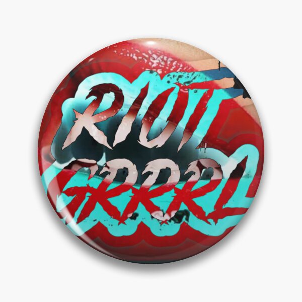 Item preview, Riot grrrl pout designed and sold by DThreeArt.