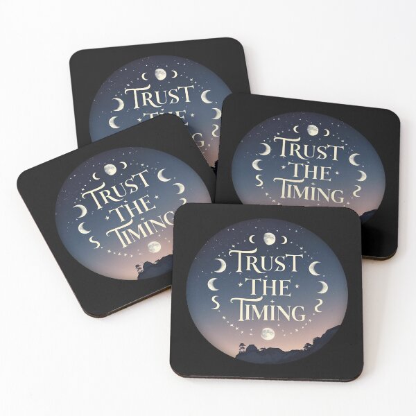 Item preview, Trust the Timing T-Shirt designed and sold by RisingWolfStudio.