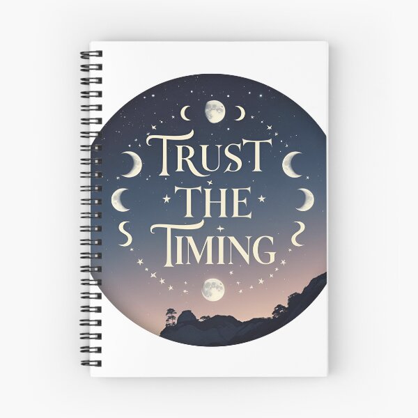 Item preview, Trust the Timing T-Shirt designed and sold by RisingWolfStudio.
