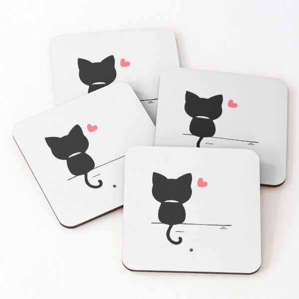 Item preview, Cat heartbeat (fc) designed and sold by XUSRedbubble.