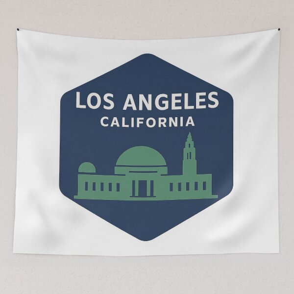 Item preview, Los Angeles California Griffith Observatory Travel Badge Sticker designed and sold by Pokah79.