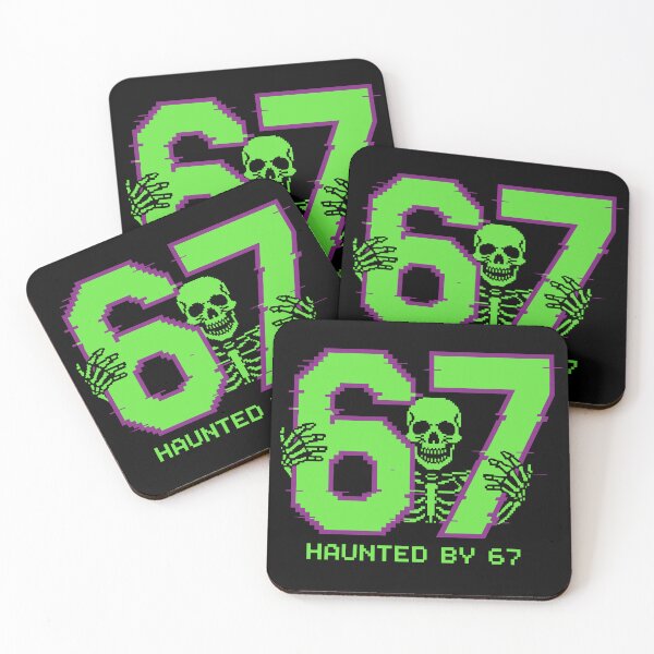 Item preview, Six Seven Meme Haunted by 67 Retro designed and sold by VibeWorksByM.