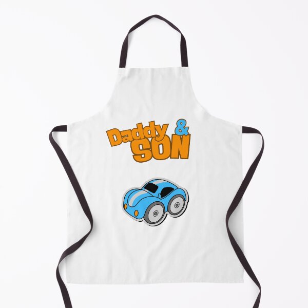 Item preview, Daddy & Son - Cute Cartoon Car Design for Father and Son Moments designed and sold by ookiArt.