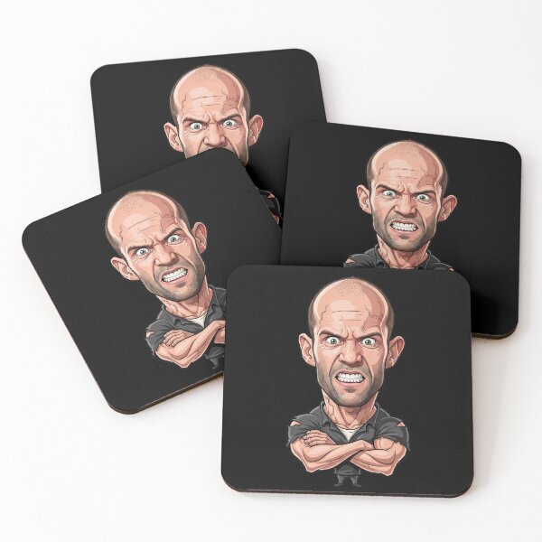 Item preview, Cartoon of Jason Statham designed and sold by Sopilka.