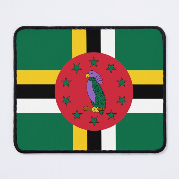 Item preview, Dominica Flag designed and sold by ckckulture.