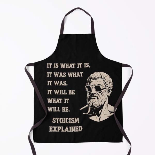 Item preview, Stoicism Explained – Zenon in Sunglasses Says: It Is What It Is designed and sold by ChibiNekoSpace.