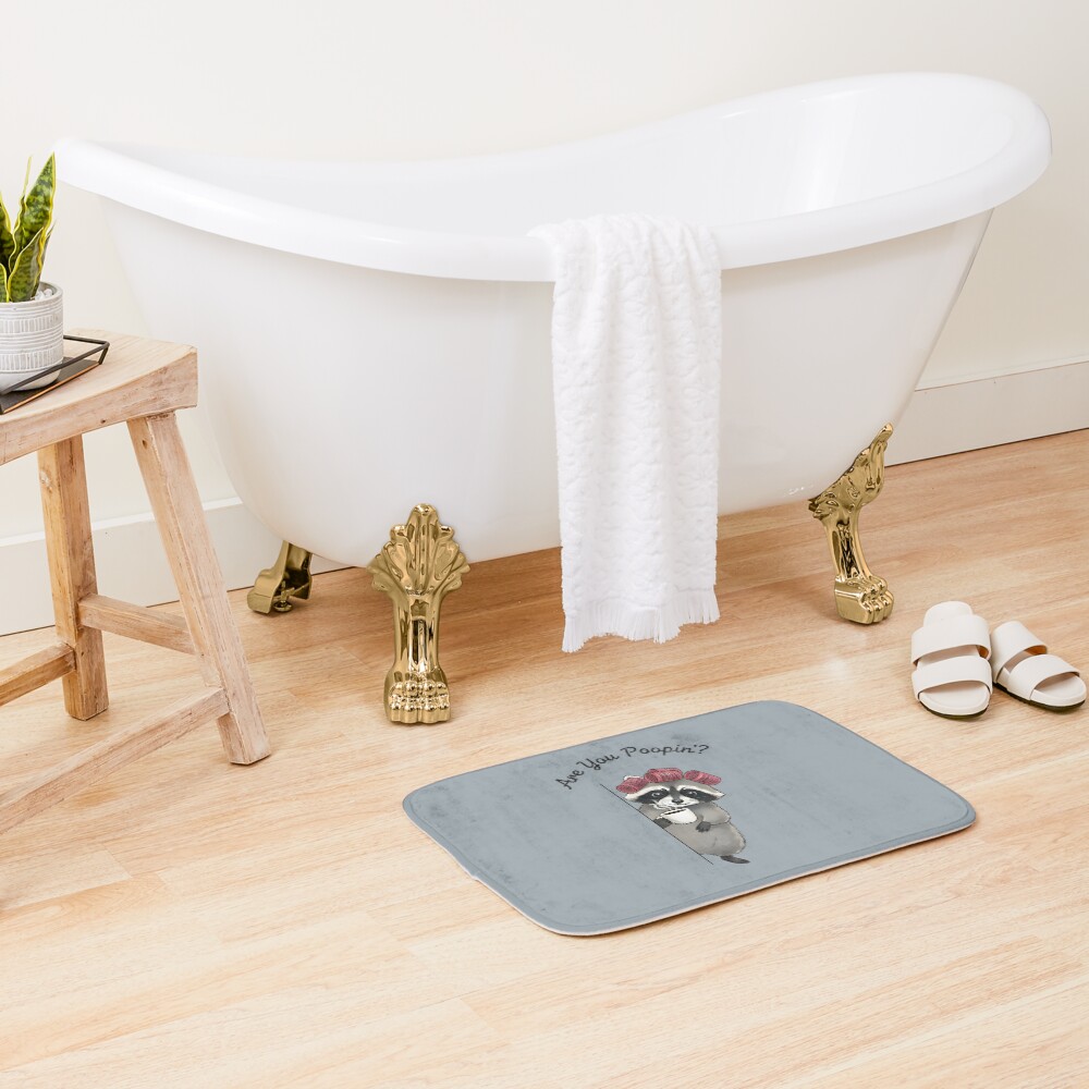 Item preview, Bath Mat designed and sold by HowToCanadian.