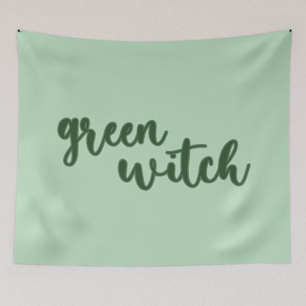 Item preview, Green witch designed and sold by HotspotDesigns.