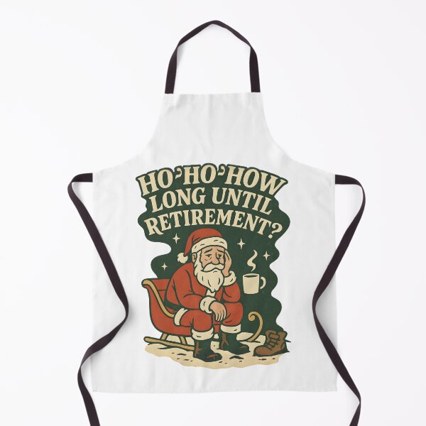 Item preview, Funny Christmas T-Shirt – “Ho-ho-how long until retirement?” | Retirement Ready Edition designed and sold by SVALANART.