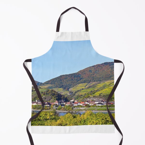 Item preview, Castle Hinterhaus and Spitz an der Donau,Wachau valley landscape, Austria designed and sold by goceris.