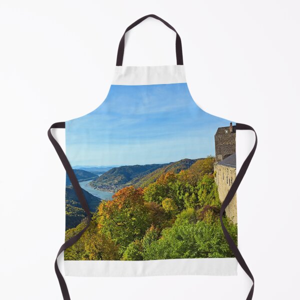 Item preview, Burg Aggstein, landscape with castle ruin and Danube River in Wachau valley,autumn season, Austria designed and sold by goceris.
