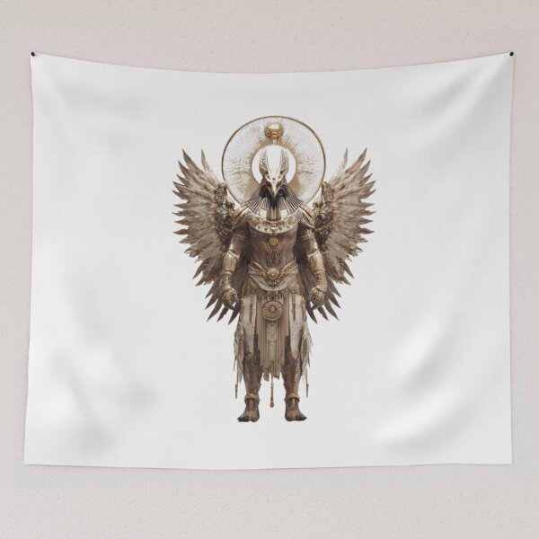 Item preview, Ra – Celestial Falcon of the Sun designed and sold by AlexLineArt.
