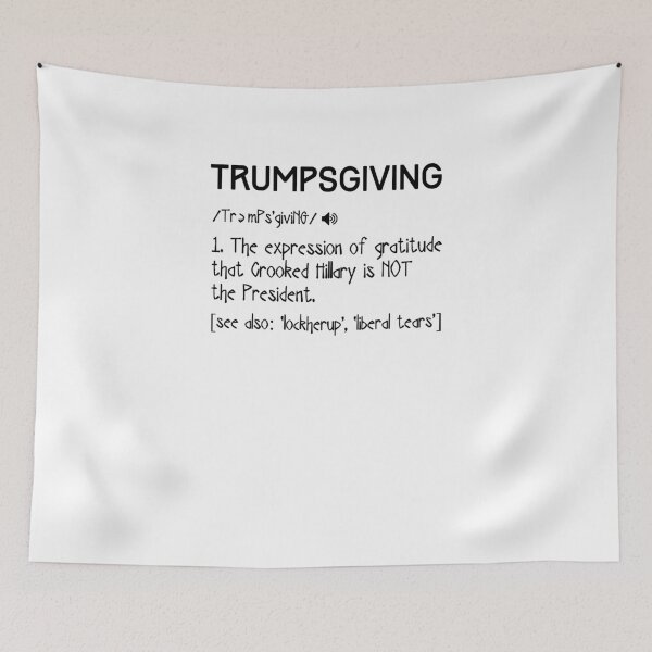 Item preview, Trumpsgiving V3 designed and sold by TeeTimeGuys.