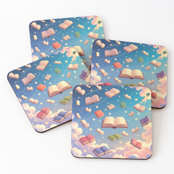 Item preview, Colorful books- butterfly-like design  designed and sold by Rosa-Alma.