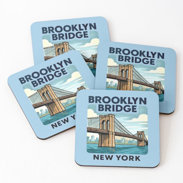 Item preview, Brooklyn Bridge - New York, USA designed and sold by Myra365Art.