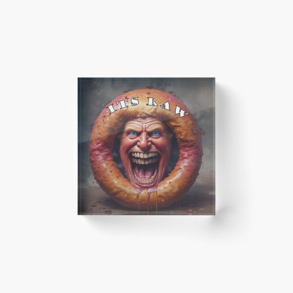 Item preview, Scary exploding donut designed and sold by RjSauceda.