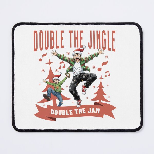 Item preview, Double the jingle double the jam designed and sold by GraphicTeeHubs.