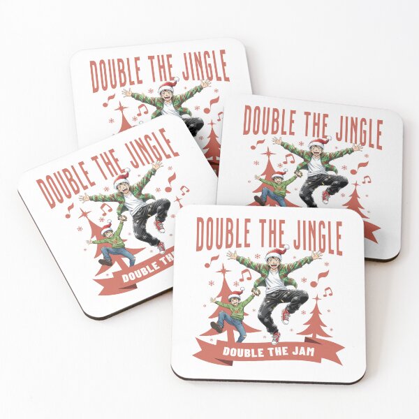 Item preview, Double the jingle double the jam designed and sold by GraphicTeeHubs.