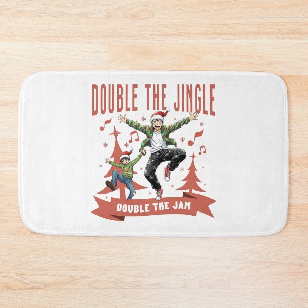 Item preview, Double the jingle double the jam designed and sold by GraphicTeeHubs.