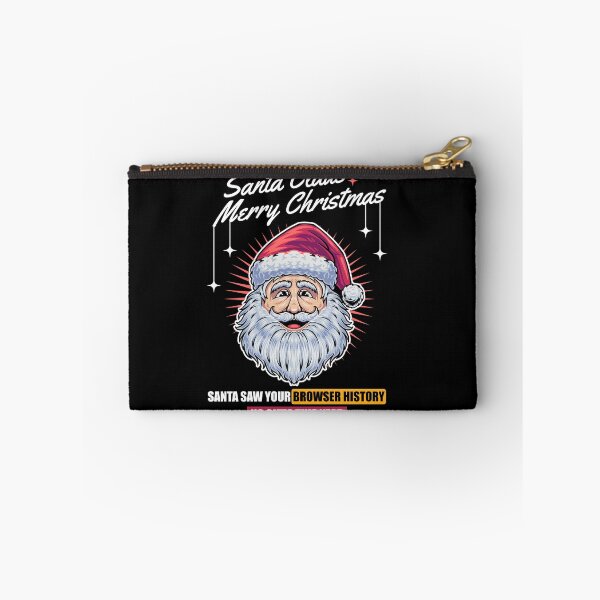 Artikelvorschau, Der Weihnachtsmann hat Ihren Browserverlauf gesehen – Weihnachtshumor entworfen und verkauft von Lunovity Labs.