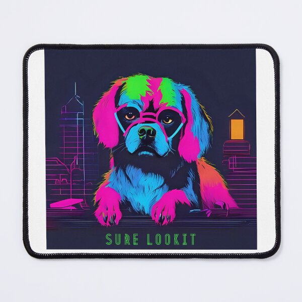 Item preview, Sure Lookit Dog Neon designed and sold by MoGhoine.
