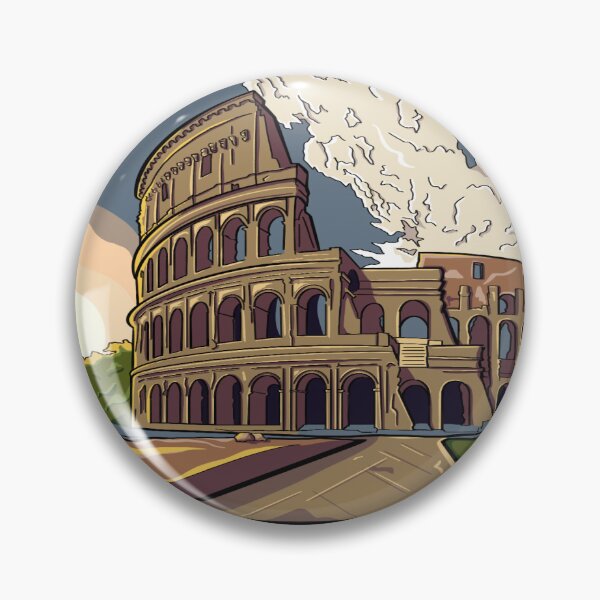Item preview, The Colosseum - Landmark Postcards designed and sold by PrometheanSpark.