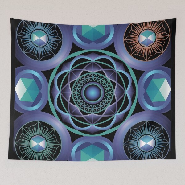 Item preview, sacred geometry pattern, designed and sold by Lilashakti ⭐️ ⭐️ ⭐️ ⭐️ ⭐️.
