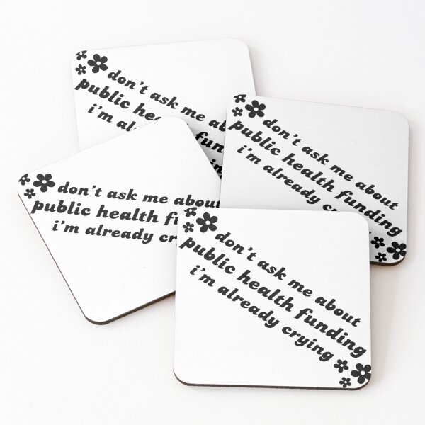 Item preview, Don't ask me about public health funding I'm already crying designed and sold by GenAndStacy615.