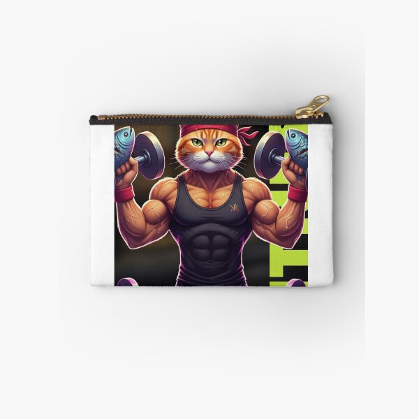 Item preview, “Purrfect Gains” designed and sold by AG Clothing Shop.