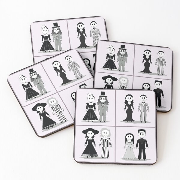 Item preview, Halloween horror couples designed and sold by lapinmoon.