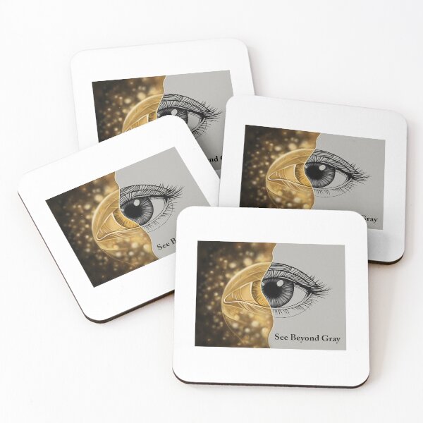 Item preview, See Beyond Gray - Golden Eye designed and sold by FMproject.