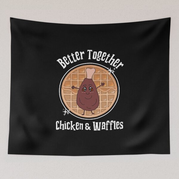 Item preview, Funny Fried Chicken And Waffles designed and sold by Sartoris Art.