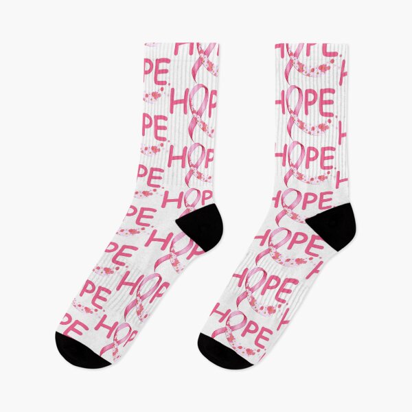 Item preview, Hope with cancer awareness ribbon and flower - white designed and sold by ahmedabdelbaset.
