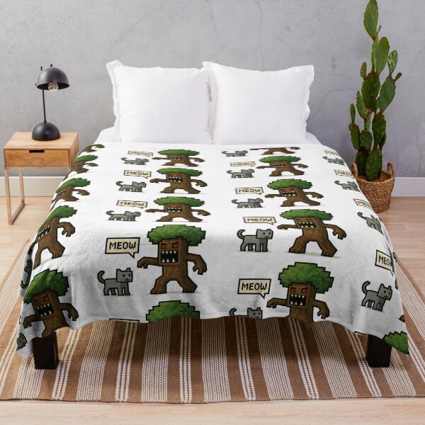 Item preview, Hungry Tree vs Meowing Cat designed and sold by Zoologybestiary.