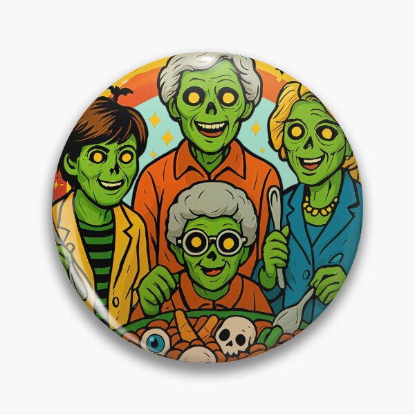 Item preview, Golden Crunch Classic T-Shirt | Funny Zombie Cereal Parody Halloween Tee designed and sold by Dutenarafi.