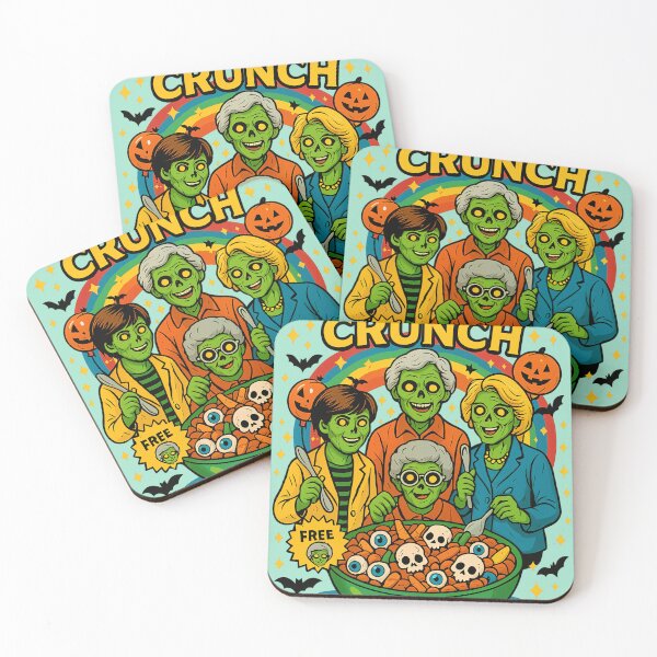 Item preview, Golden Crunch Classic T-Shirt | Funny Zombie Cereal Parody Halloween Tee designed and sold by Dutenarafi.
