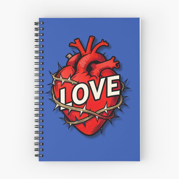 Item preview, A SACRED HEART AND A SUFFERING LOVE designed and sold by infinitearte.
