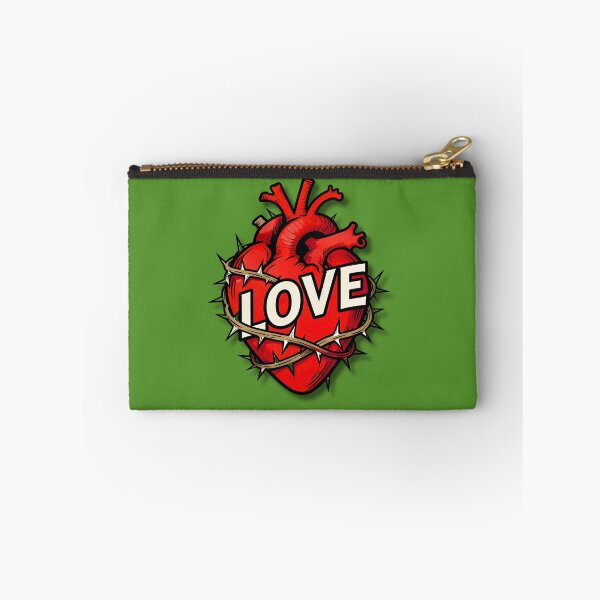 Item preview, A SACRED HEART AND A SUFFERING LOVE designed and sold by infinitearte.
