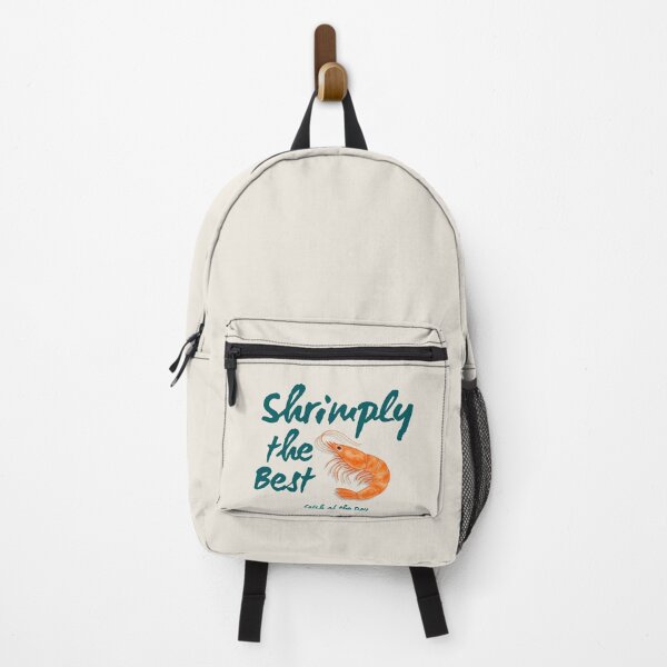 Item preview, Shrimply the Best – Catch of the Day | Funny Seafood Watercolor designed and sold by Verycutethings.